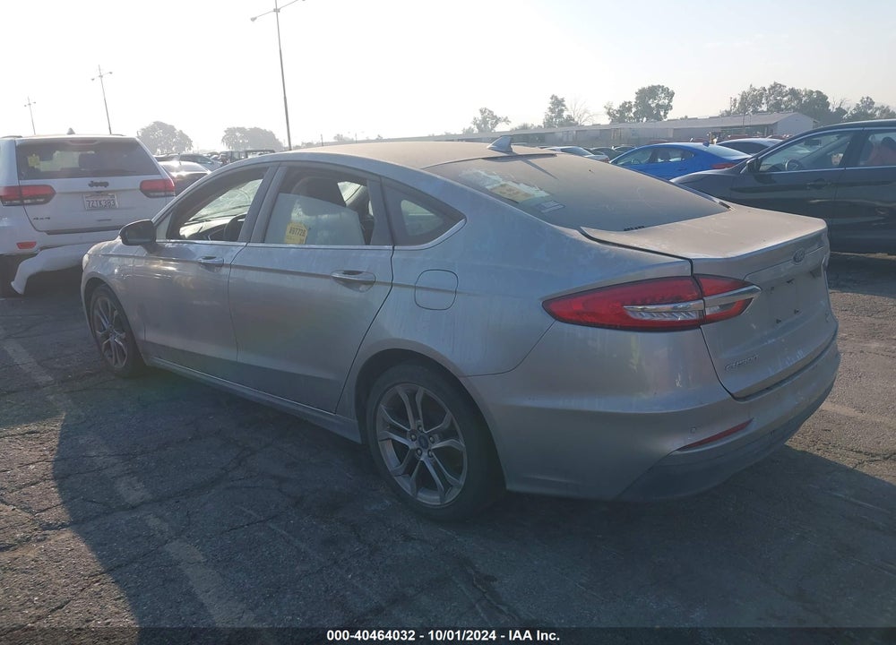2020 FORD FUSION SEL VIN: 3FA6P0CD7LR196260