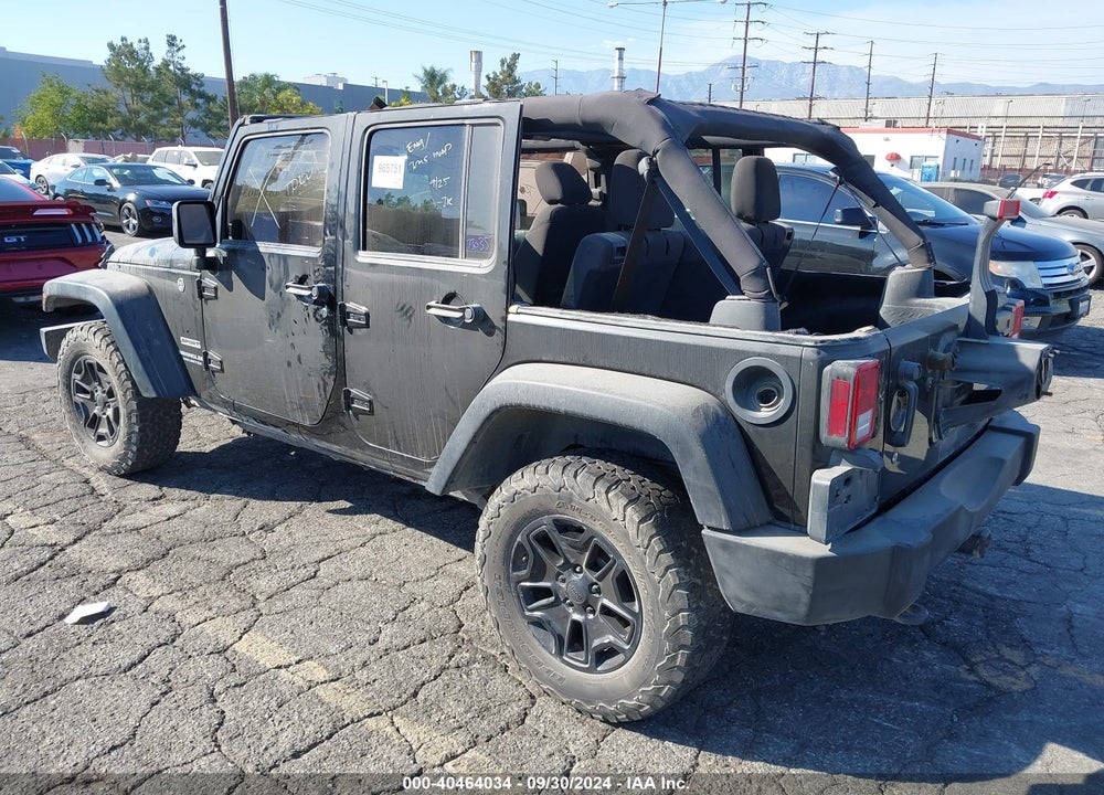 2016 JEEP WRANGLER UNLIMITED SPORT VIN: 1C4BJWDG2GL142973