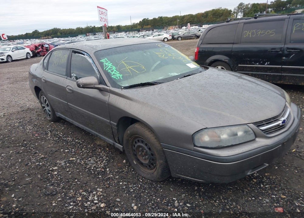 2003 CHEVROLET IMPALA VIN: 2G1WF52EX39183814