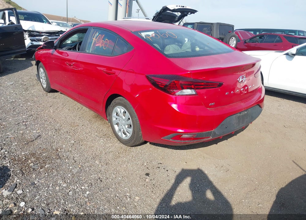 2020 HYUNDAI ELANTRA SE VIN: 5NPD74LF4LH622807