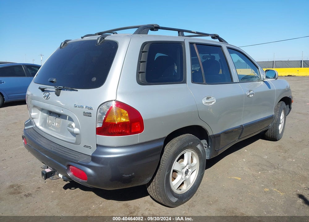 2004 HYUNDAI SANTA FE GLS/LX VIN: KM8SC73E44U824318