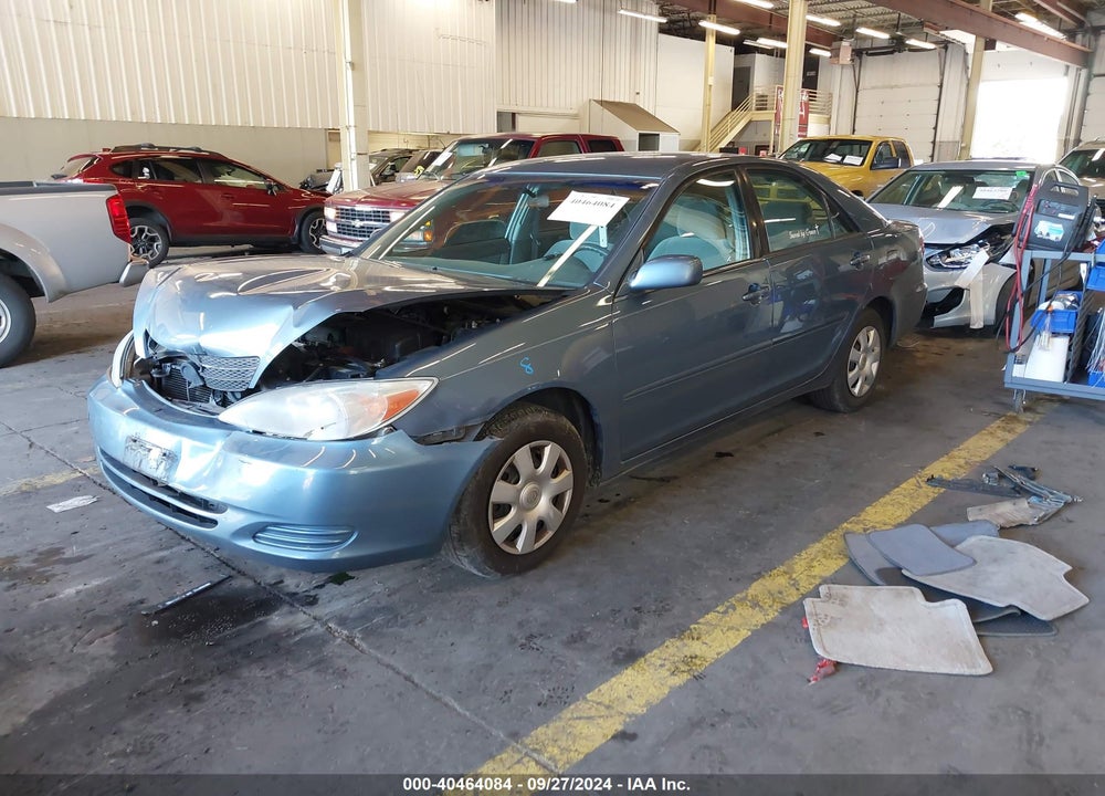 2002 TOYOTA CAMRY LE VIN: 4T1BE32K32U542095