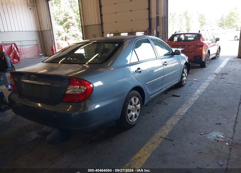 2002 TOYOTA CAMRY LE VIN: 4T1BE32K32U542095