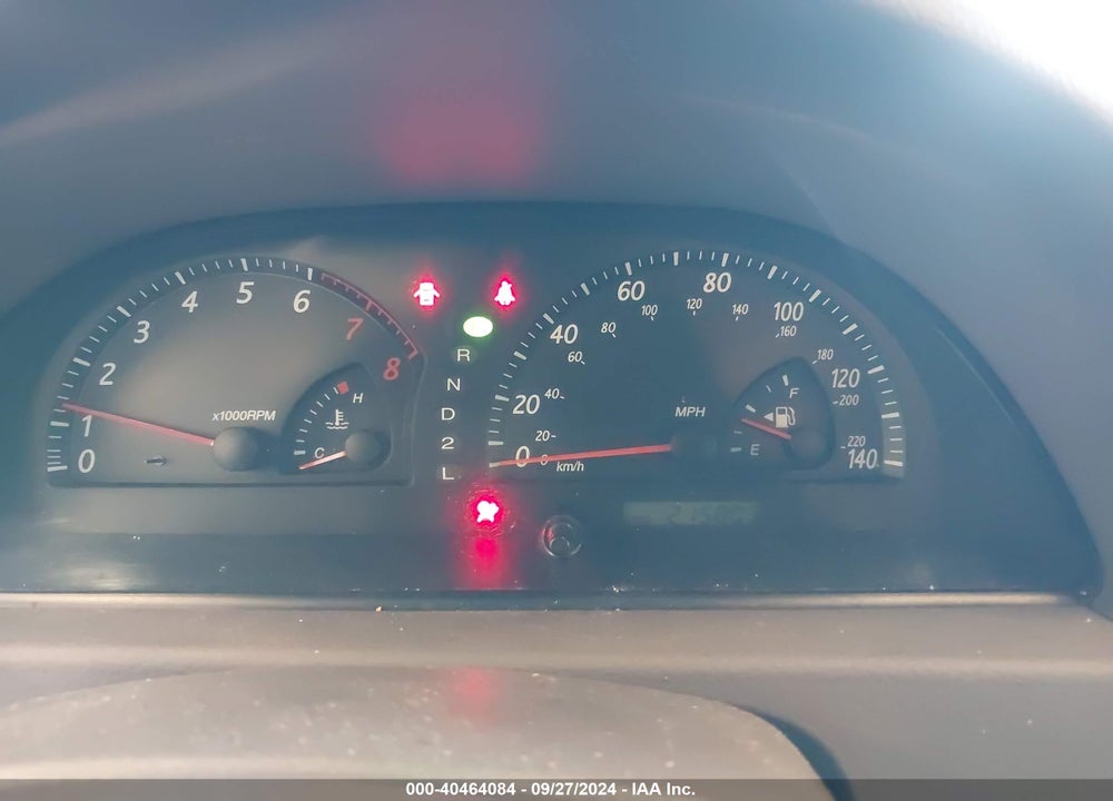 2002 TOYOTA CAMRY LE VIN: 4T1BE32K32U542095