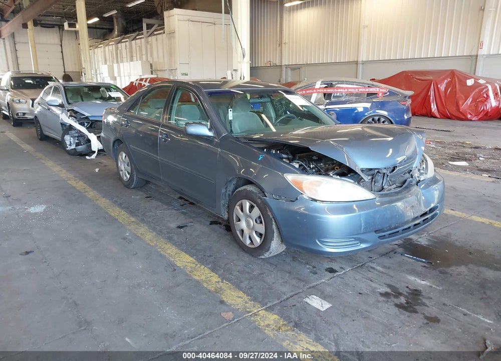 2002 TOYOTA CAMRY LE VIN: 4T1BE32K32U542095