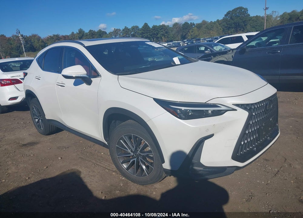 2022 LEXUS NX 350 PREMIUM VIN: JTJGGCEZ0N2003752