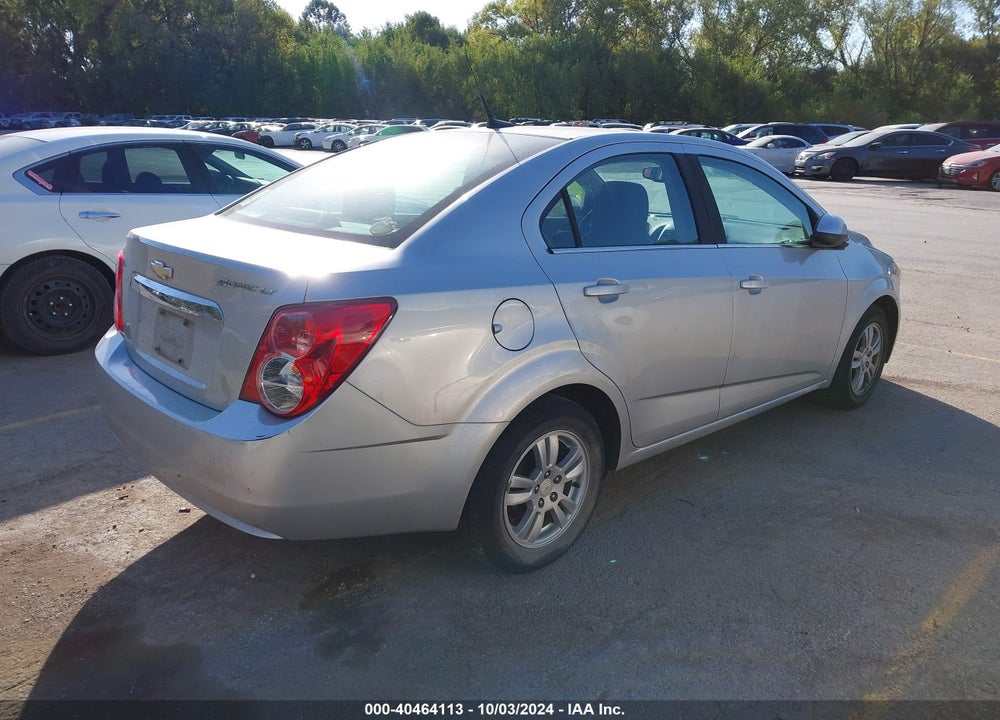 2012 CHEVROLET SONIC 2LT VIN: 1G1JC5SH3C4105813