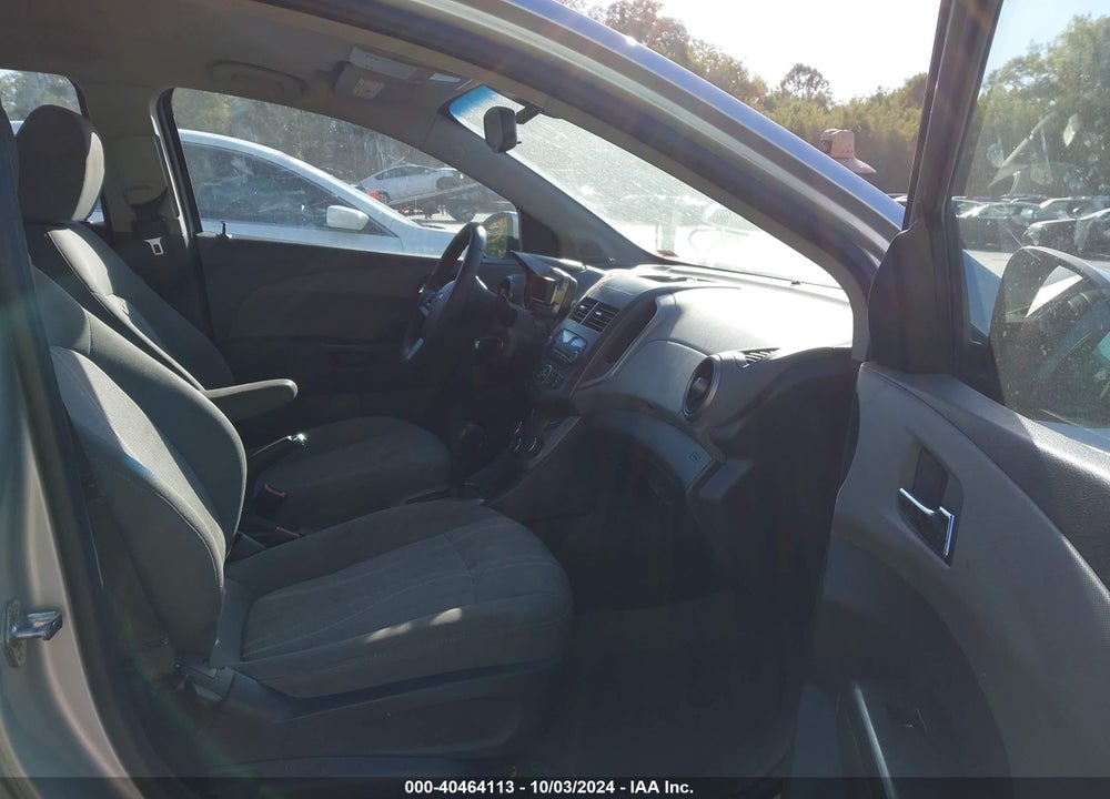 2012 CHEVROLET SONIC 2LT VIN: 1G1JC5SH3C4105813