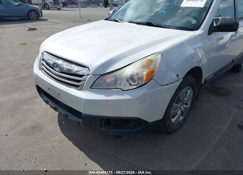2011 SUBARU OUTBACK 2.5I VIN: 4S4BRBAC5B1444762
