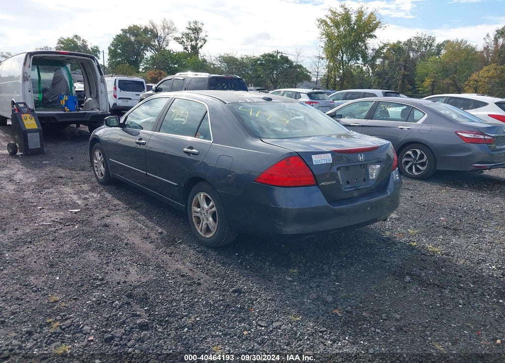 2007 HONDA ACCORD 2.4 EX VIN: 1HGCM55727A034337