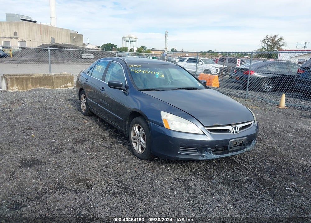 2007 HONDA ACCORD 2.4 EX VIN: 1HGCM55727A034337