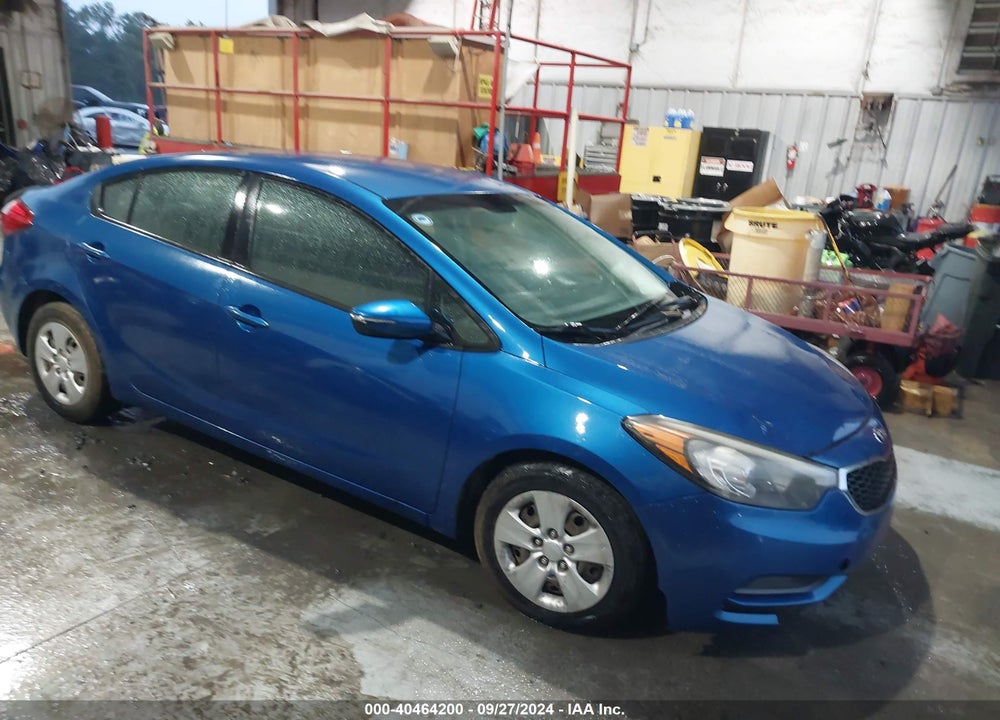 2015 KIA FORTE LX VIN: KNAFX4A64F5303727