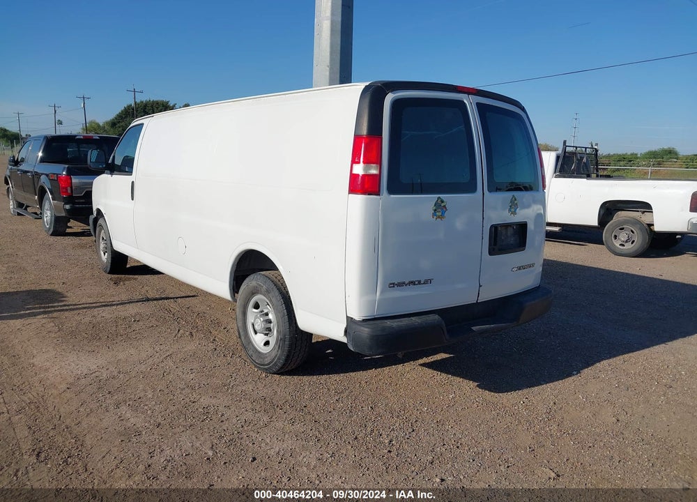 2015 CHEVROLET EXPRESS 2500 WORK VAN VIN: 1GCWGGCF3F1221139