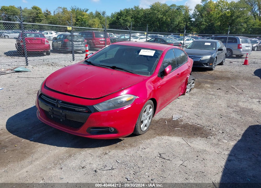 2013 DODGE DART VIN: 1C3CDFCB0DD325722