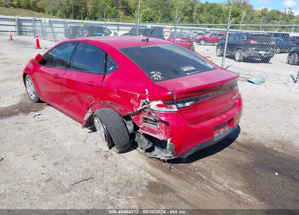 2013 DODGE DART VIN: 1C3CDFCB0DD325722