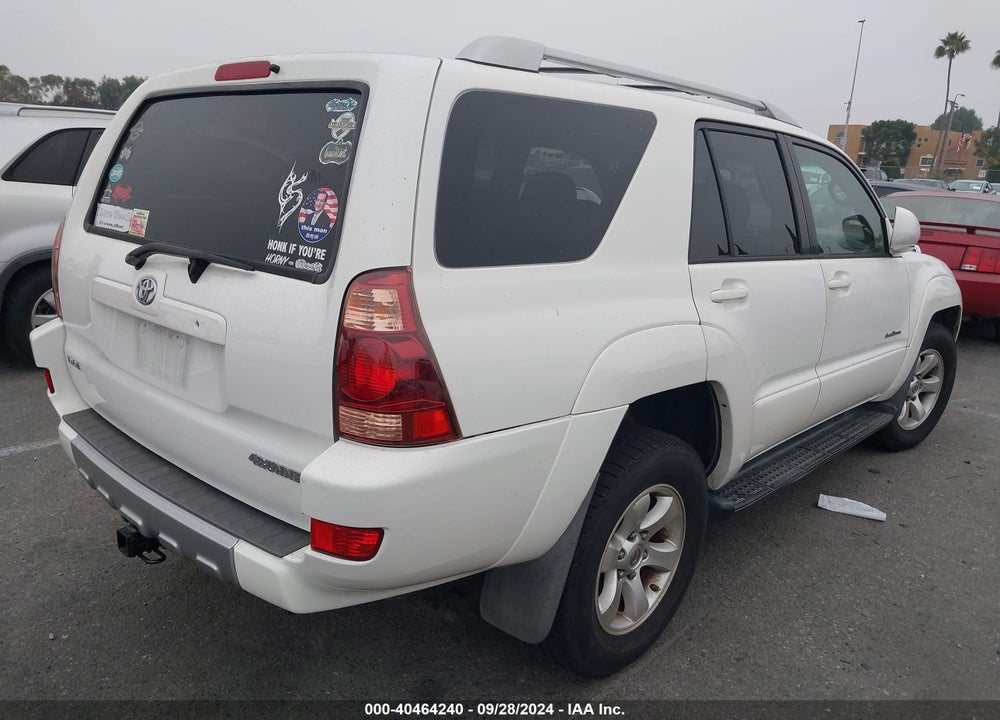 2005 TOYOTA 4RUNNER SR5 SPORT V6 VIN: JTEZU14R850062825