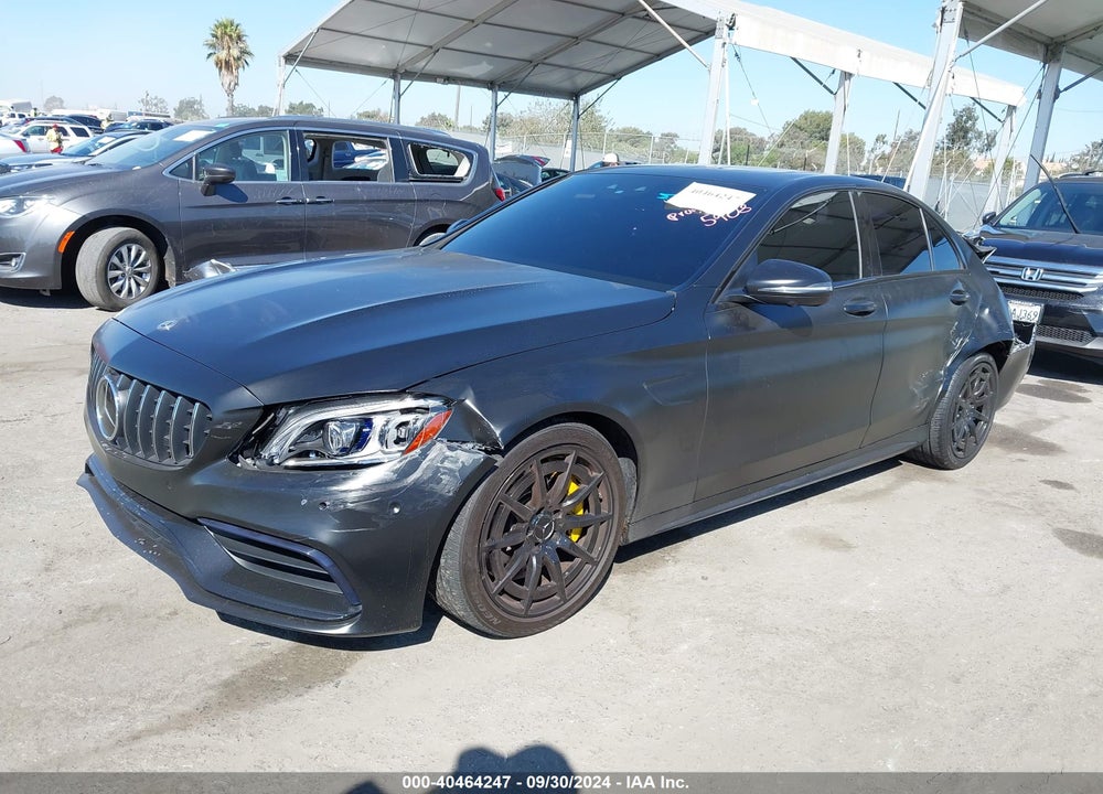 2019 MERCEDES-BENZ AMG C 63 VIN: 55SWF8GB8KU275908