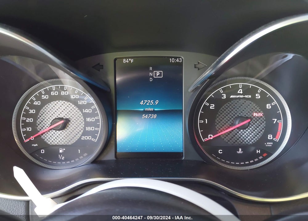 2019 MERCEDES-BENZ AMG C 63 VIN: 55SWF8GB8KU275908