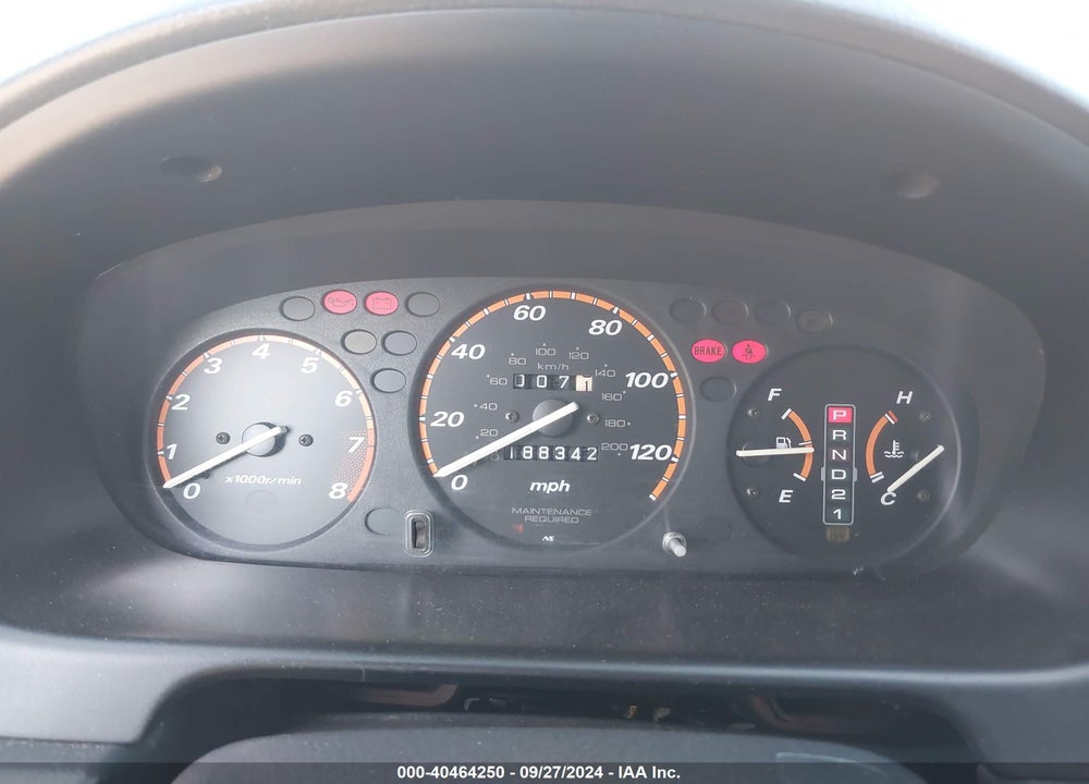1999 HONDA CR-V LX VIN: JHLRD2841XC001412