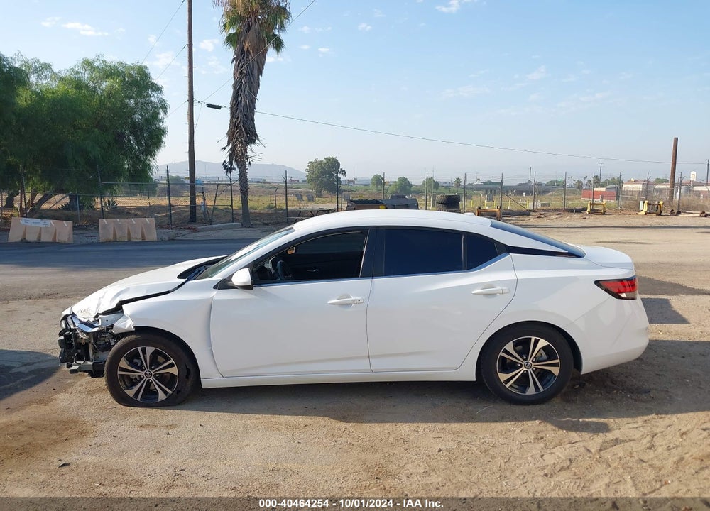 2022 NISSAN SENTRA SV XTRONIC CVT VIN: 3N1AB8CV1NY272674