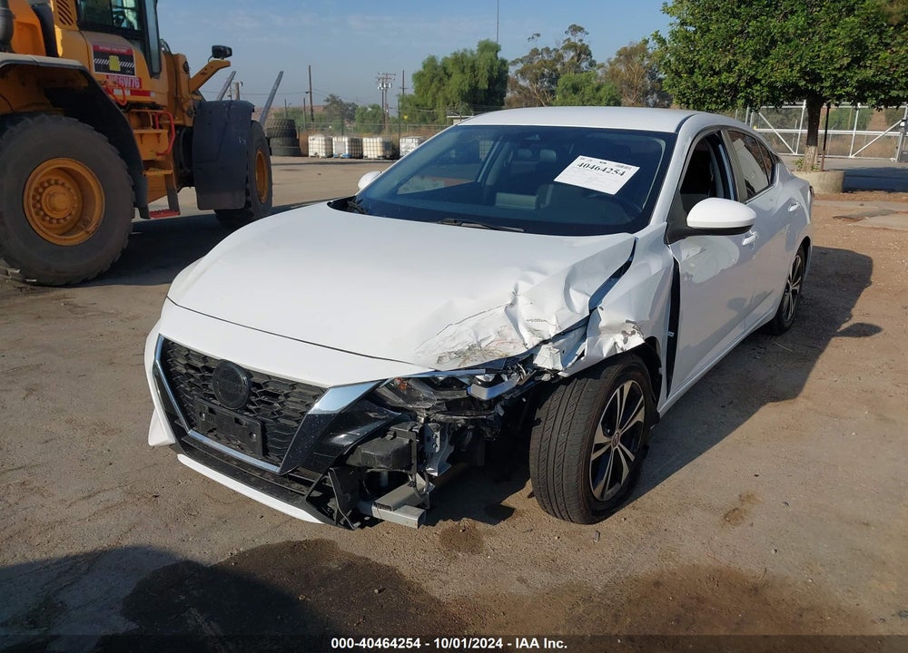 2022 NISSAN SENTRA SV XTRONIC CVT VIN: 3N1AB8CV1NY272674