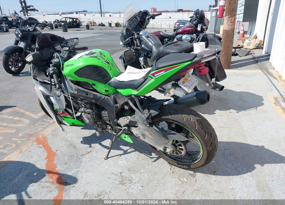 2023 KAWASAKI ZX636 K VIN: JKBZXJH16PA019197