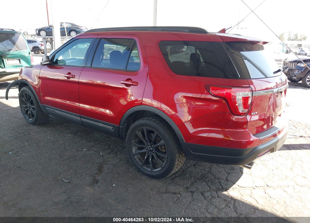 2018 FORD EXPLORER XLT VIN: 1FM5K8D80JGA56619