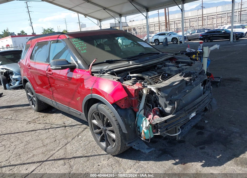 2018 FORD EXPLORER XLT VIN: 1FM5K8D80JGA56619