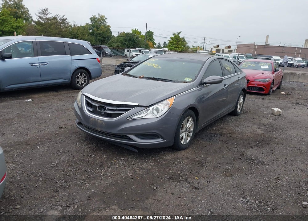 2012 HYUNDAI SONATA GLS VIN: 5NPEB4AC9CH346586