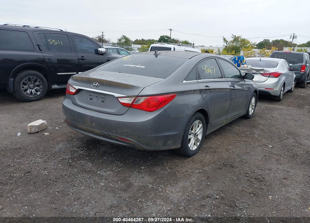 2012 HYUNDAI SONATA GLS VIN: 5NPEB4AC9CH346586