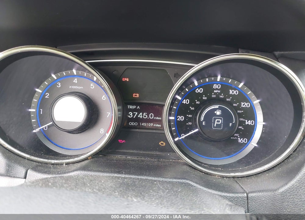 2012 HYUNDAI SONATA GLS VIN: 5NPEB4AC9CH346586