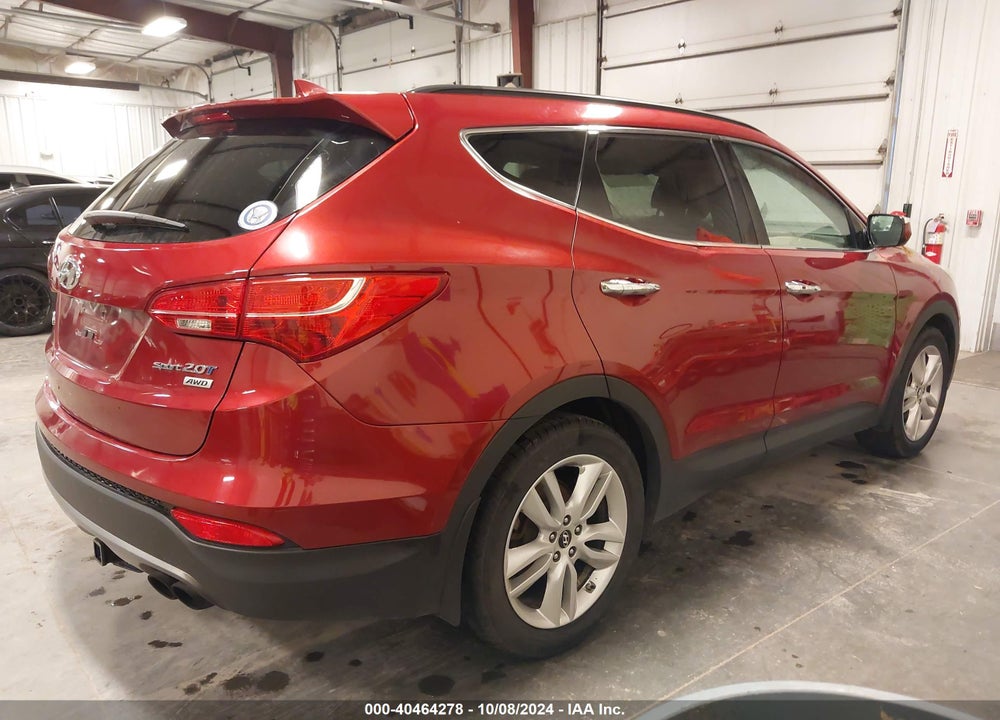 2014 HYUNDAI SANTA FE SPORT 2.0L TURBO VIN: 5XYZUDLA5EG169777