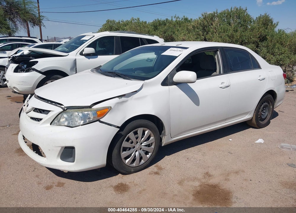 2012 TOYOTA COROLLA LE VIN: 5YFBU4EE7CP021267