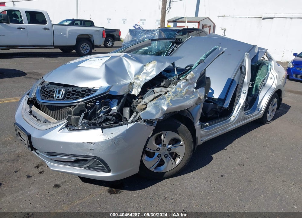 2015 HONDA CIVIC LX VIN: 2HGFB2F58FH566142