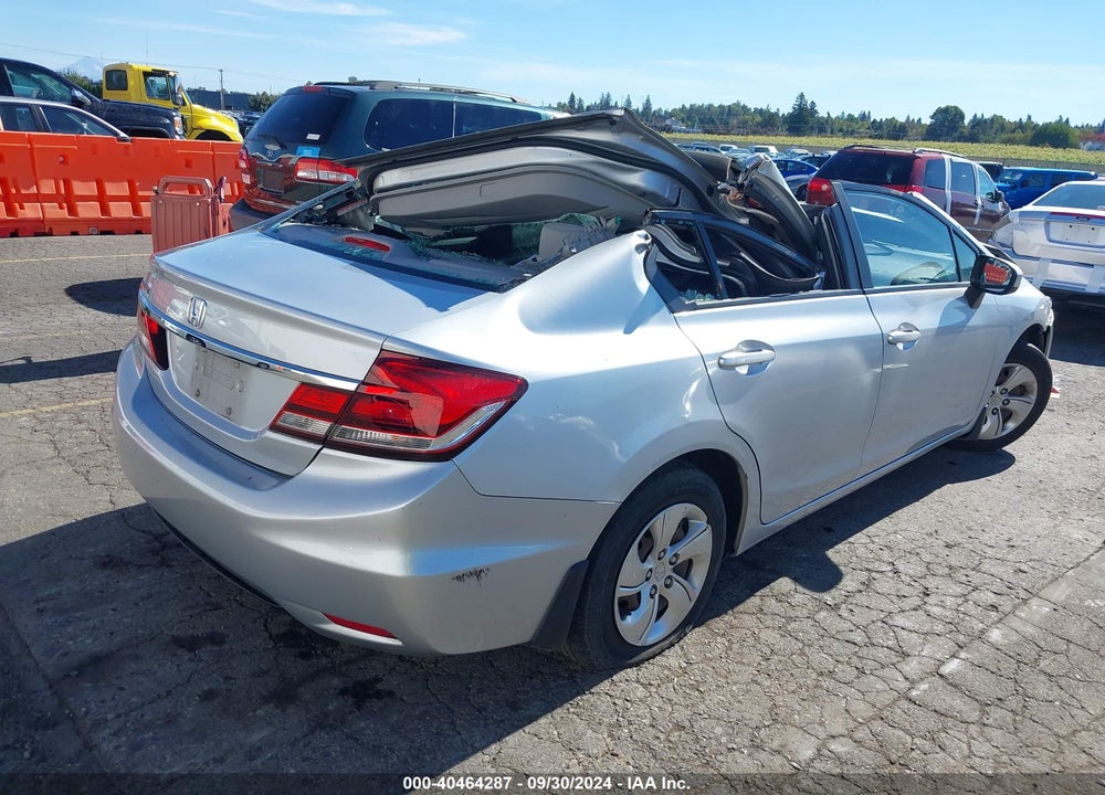 2015 HONDA CIVIC LX VIN: 2HGFB2F58FH566142