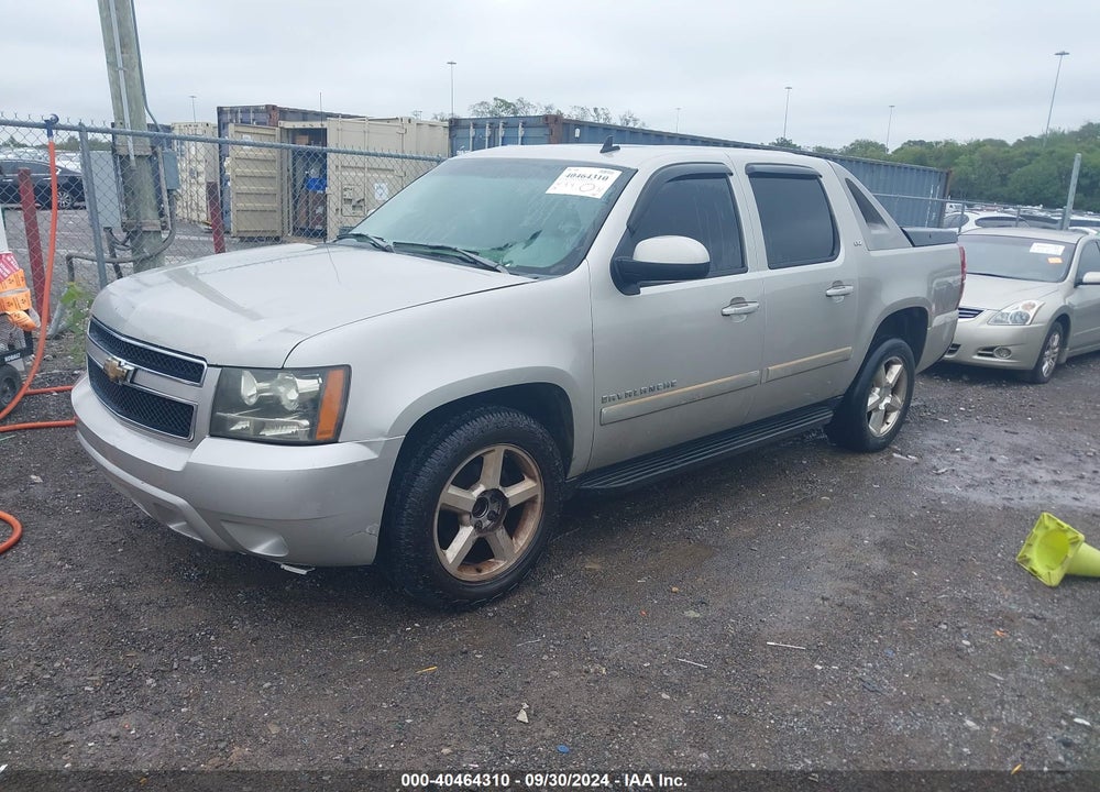 2007 CHEVROLET AVALANCHE 1500 LT VIN: 3GNEC120X7G244901