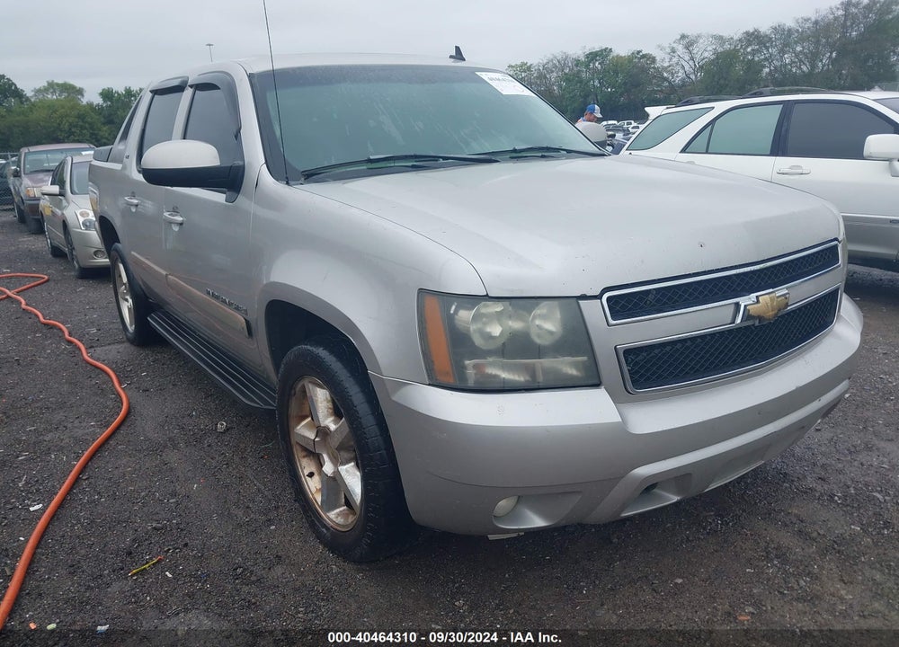 2007 CHEVROLET AVALANCHE 1500 LT VIN: 3GNEC120X7G244901