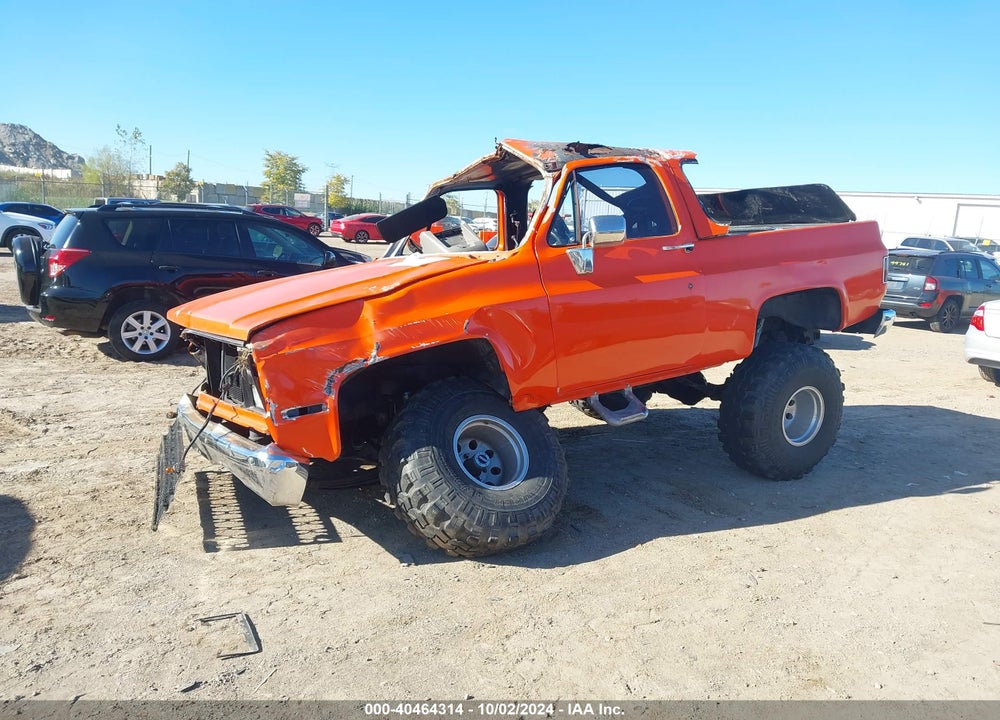 1985 CHEVROLET BLAZER K10 VIN: 1G8EK18H5FF144613