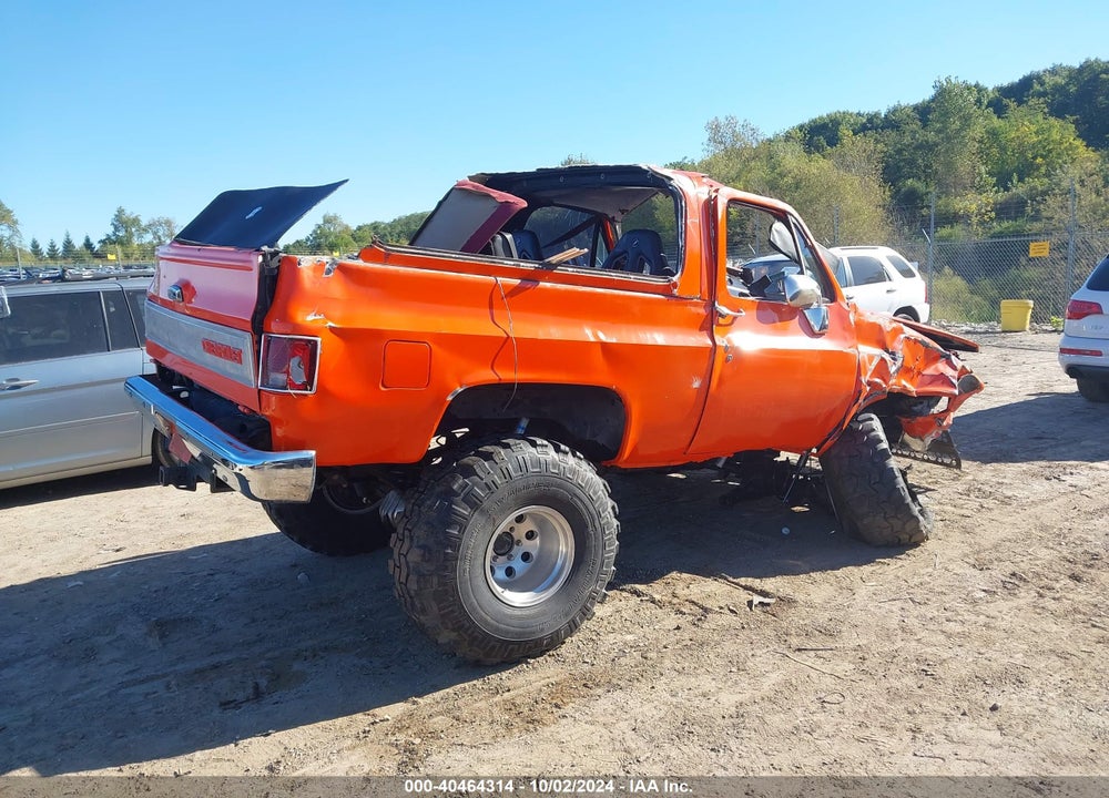 1985 CHEVROLET BLAZER K10 VIN: 1G8EK18H5FF144613