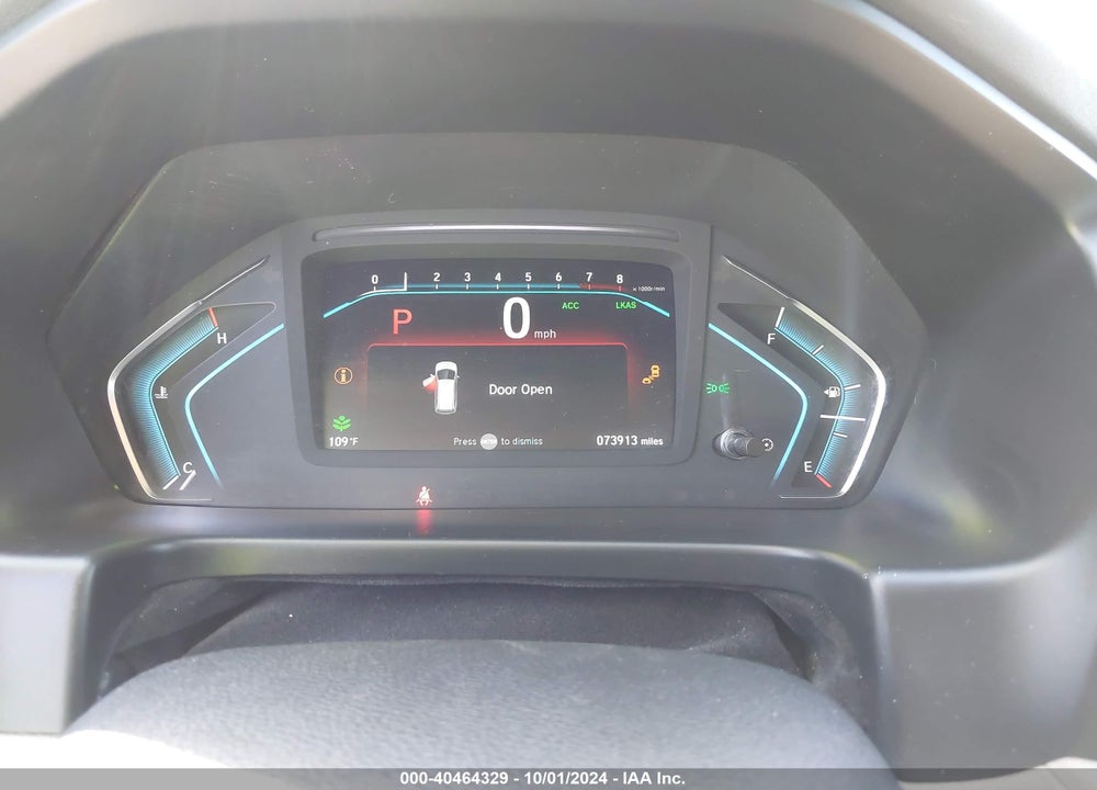 2019 HONDA ODYSSEY EX-L VIN: 5FNRL6H78KB035599