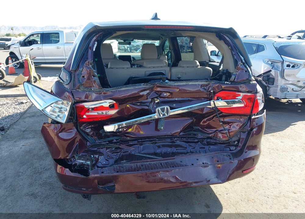 2019 HONDA ODYSSEY EX-L VIN: 5FNRL6H78KB035599