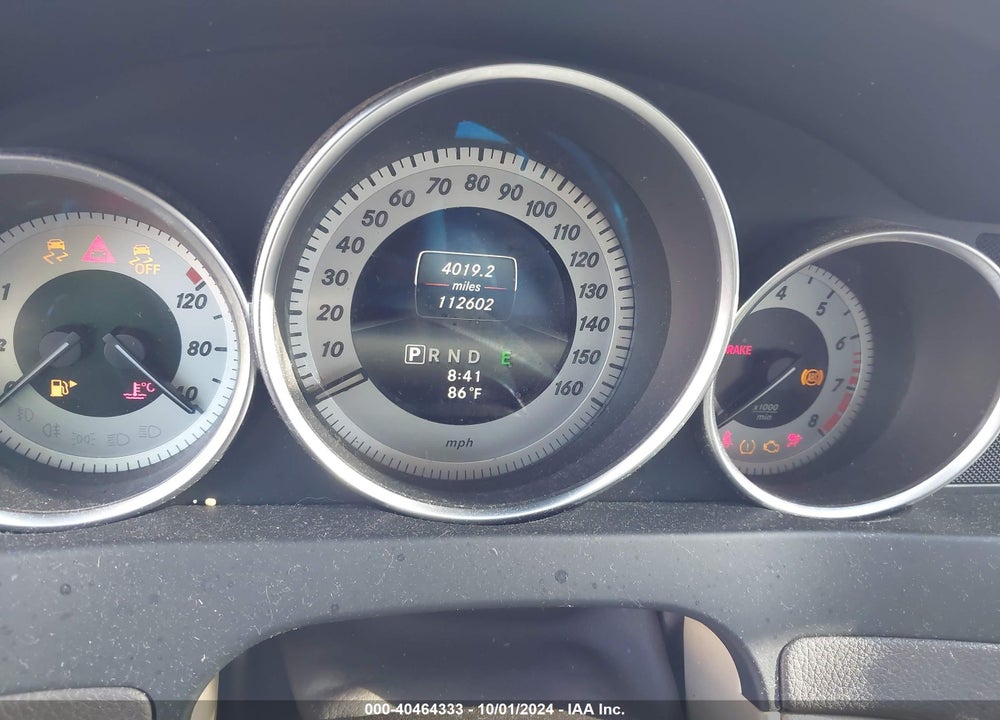 2014 MERCEDES-BENZ C 250 LUXURY/SPORT VIN: WDDGF4HB8EA948597
