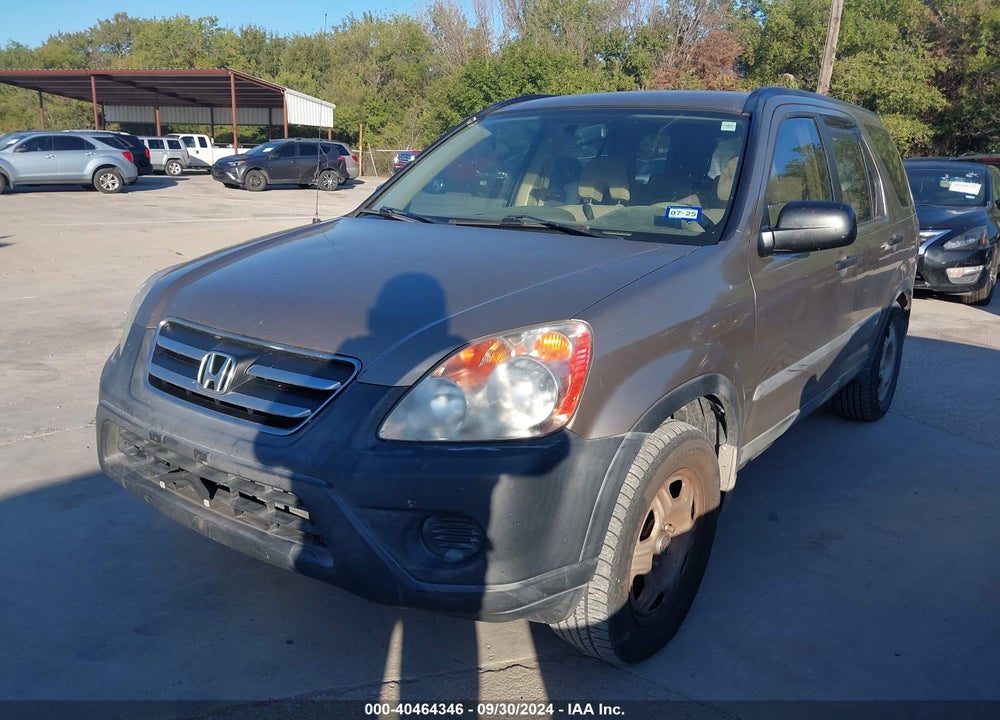 2006 HONDA CR-V LX VIN: SHSRD68516U406287