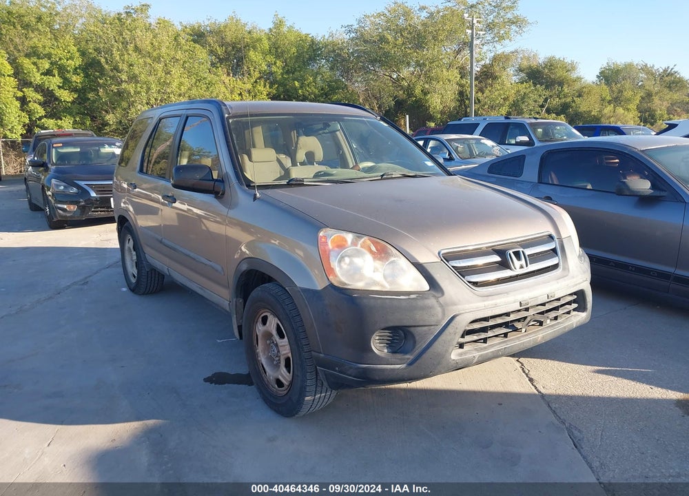 2006 HONDA CR-V LX VIN: SHSRD68516U406287