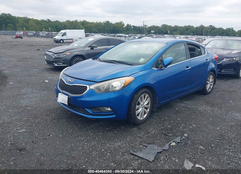 2014 KIA FORTE EX VIN: KNAFX4A83E5152413