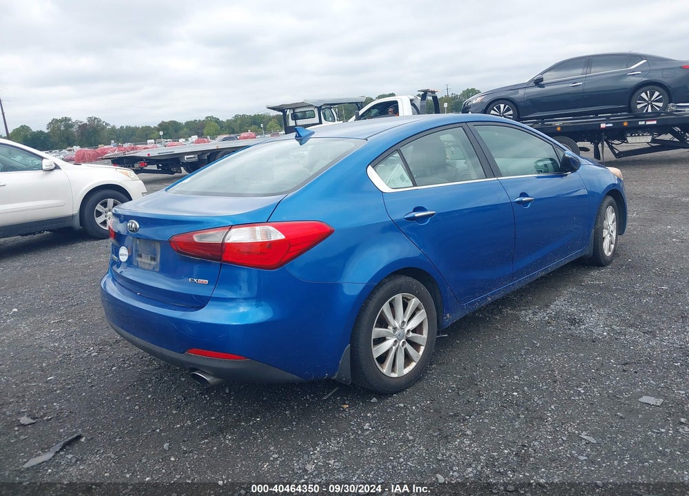 2014 KIA FORTE EX VIN: KNAFX4A83E5152413