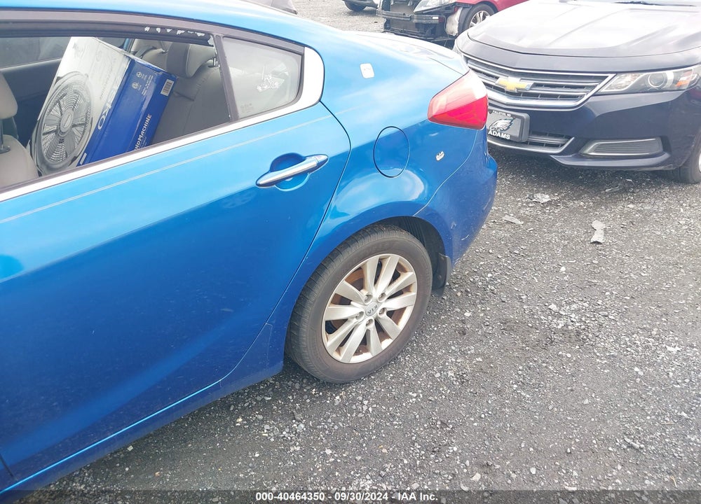 2014 KIA FORTE EX VIN: KNAFX4A83E5152413
