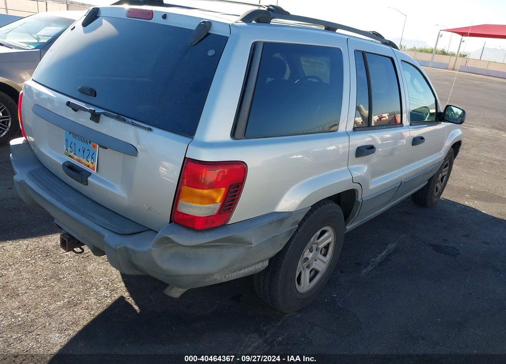 2004 JEEP GRAND CHEROKEE LAREDO VIN: 1J4GW48N14C434544