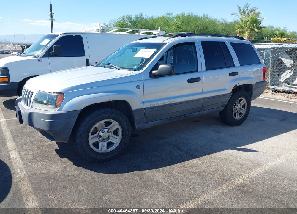 2004 JEEP GRAND CHEROKEE LAREDO VIN: 1J4GW48N14C434544
