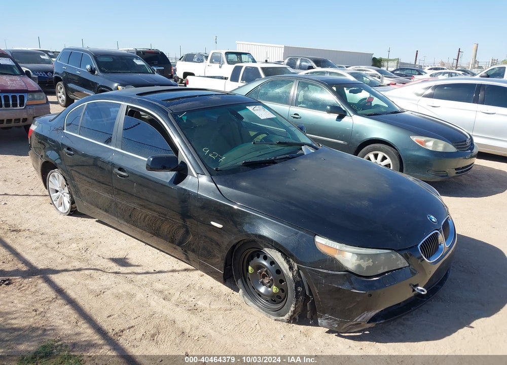 2004 BMW 545I VIN: WBANB33504B111549